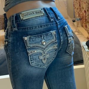 💚ROCK REVIVAL BOOTCUT JEANS (23)💚
